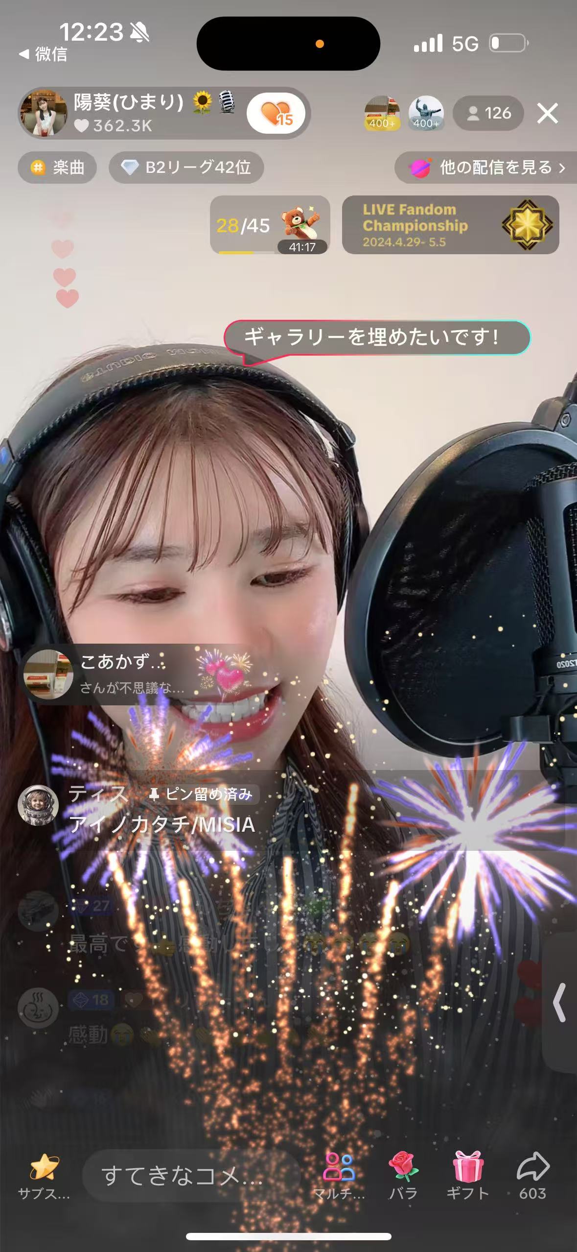 音楽ライブ